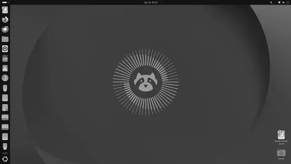 Ubuntu 26.04 LTS desktop running the GNOME desktop environment
