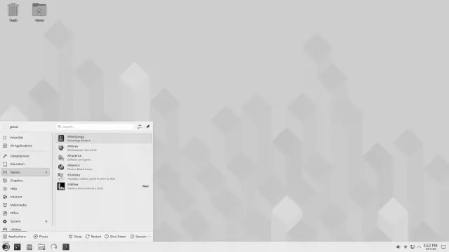 openSUSE Leap 16.0 KDE Plasma desktop